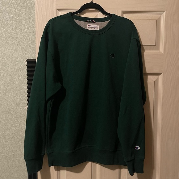Champion Men's Powerblend Fleece Crew - Picture 3 of 5